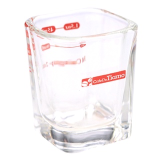 🌟現貨附發票🌟TIAMO方型玻璃量杯 2oz AC0015 盎司杯 耐熱玻璃杯 濃縮杯 濃縮咖啡杯 刻度量杯 耐熱量杯