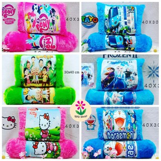 哆啦夢 哆啦A夢 HELLO KITTY TAYO LITTLE PONY FROZEN IPIN UPIN 幼兒抱枕