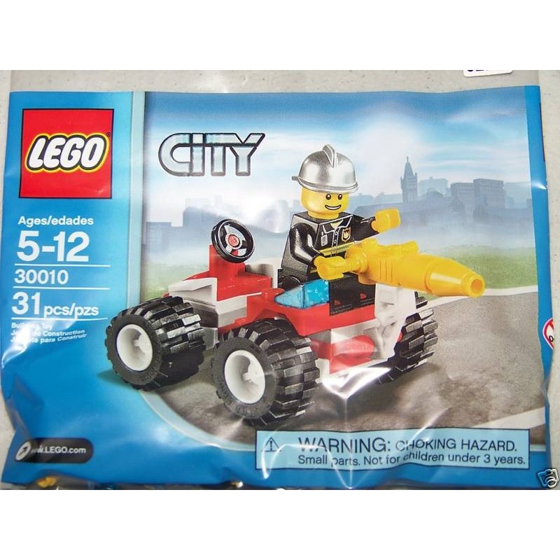 《Brick Factory》全新 樂高 LEGO 30010 消防隊 消防車 城市系列 Fire Chief