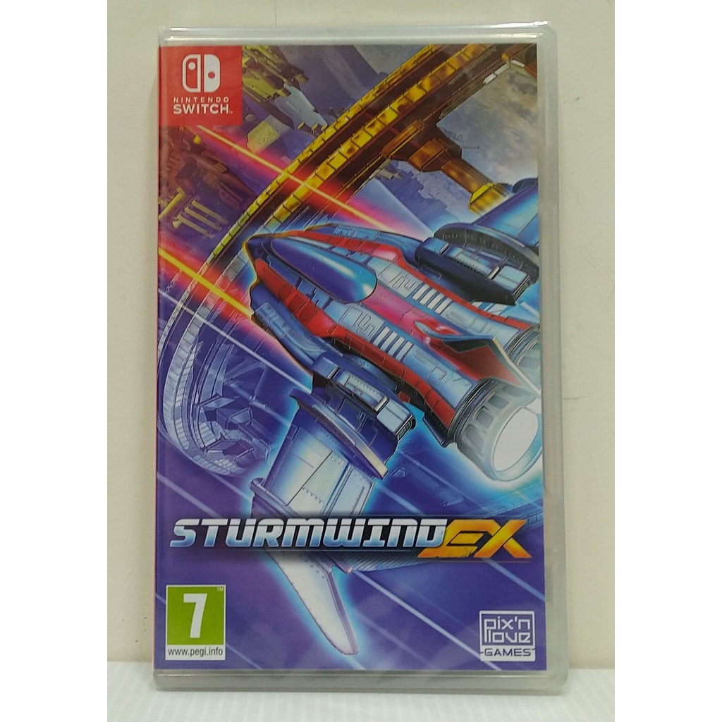 [全新現貨]Switch Sturmwind EX 2D橫向飛機射擊 全球限量3000片