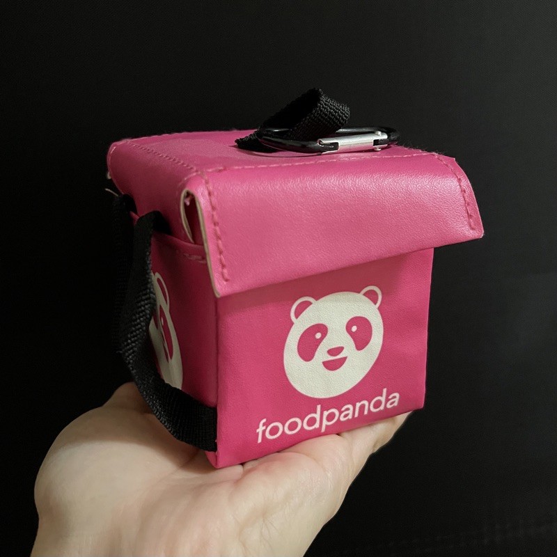 Foodpanda Ubereats 迷你外送包吊飾 小外送包