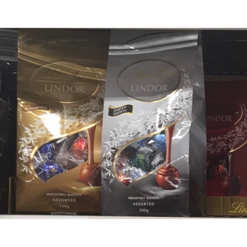 預購 澳洲空運 Lindt Lindor 瑞士蓮 巧克力 大容量 袋裝 300g