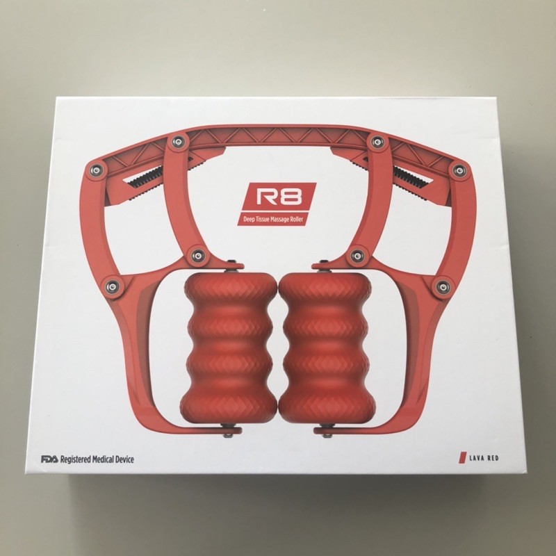 【全新】二代Roll recovery R8 手持式深層筋膜滾筒放鬆按摩器
