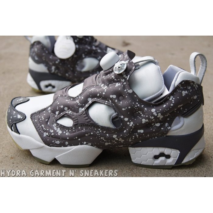 【HYDRA】REEBOK × ATMOS INSTA PUMP FURY AQ9241 日本限定 虎紋 夜光 女鞋 白