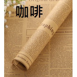 霜月 復古報紙包裝紙花束婚禮佈置手作素材攝影道具新娘捧花乾燥花束超值價現貨全手作花藝資材手作乾燥花 蝦皮購物