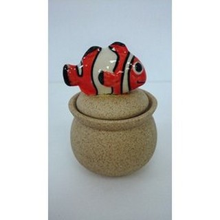 尼莫小丑魚造型陶罐尼莫小丑魚造型陶罐
