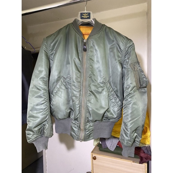 捍衛戰士MA1 飛行夾克 made in USA正宗絕版品（全世界已經沒幾件了，真正美軍經典夾克1964年份 雙北可面交