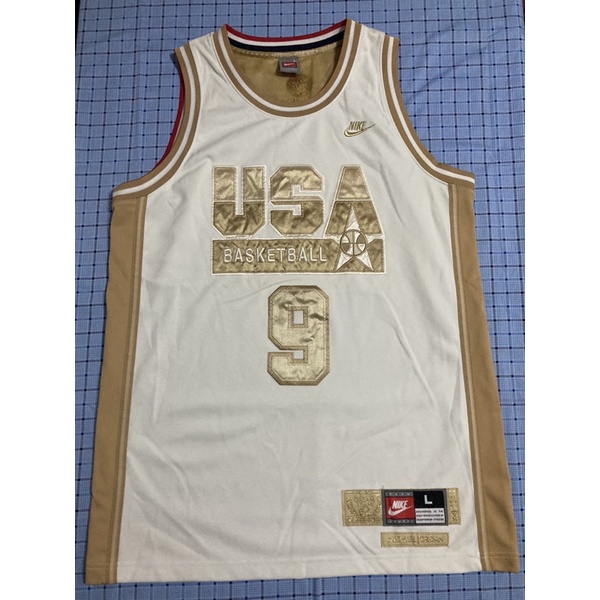 Jordan 喬丹 1992年奧運球衣 美國USA 夢之隊夢幻隊黃金球衣