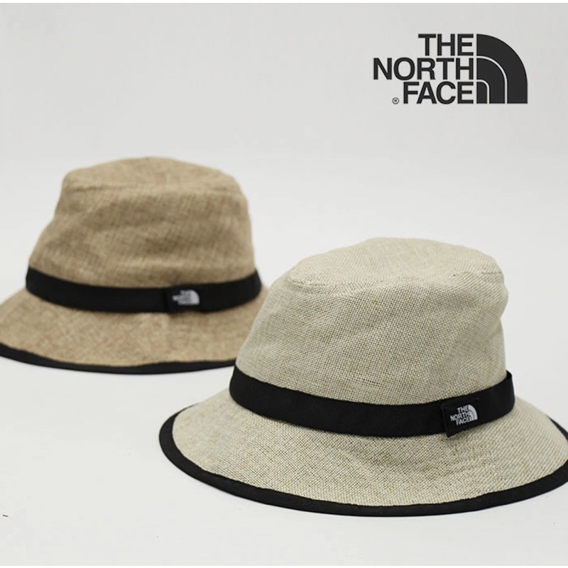 【現貨】日本 The North Face 兒童 深棕色 草帽 L 遮陽帽 登山帽