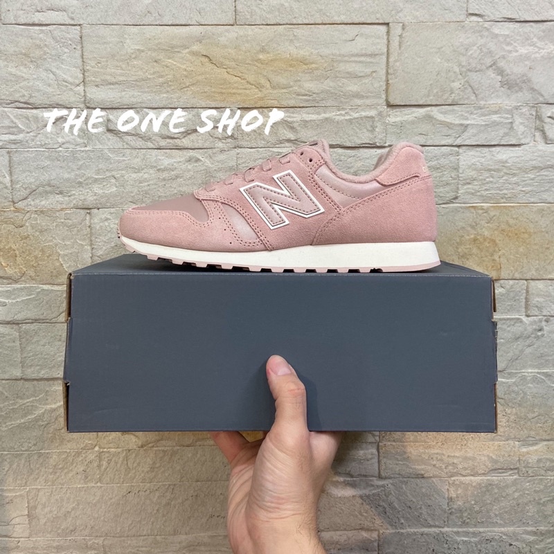 TheOneShop new balance nb 373 WL373PPI 粉色粉紅玫瑰粉麂皮慢跑鞋運動鞋| 蝦皮購物