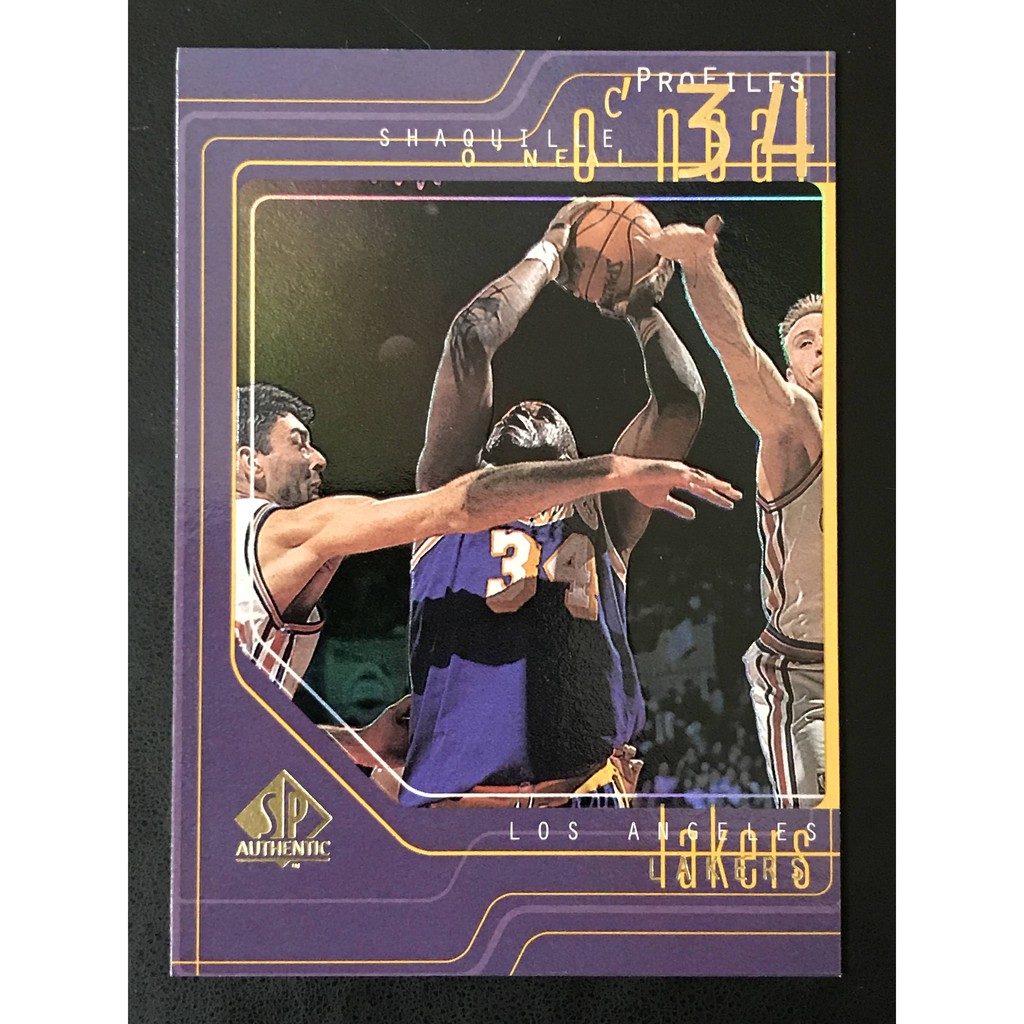 Shaquille O'Neal 俠客 歐尼爾 湖人隊 魔術隊 NBA名人堂 球卡 1997-98 Metal