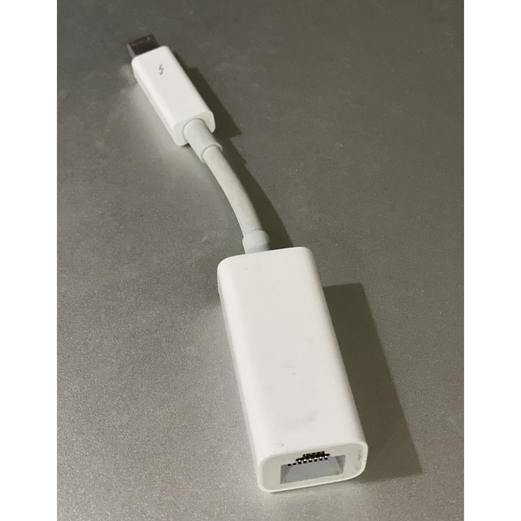 (二手)Thunderbolt 對 Gigabit 乙太網路轉換器