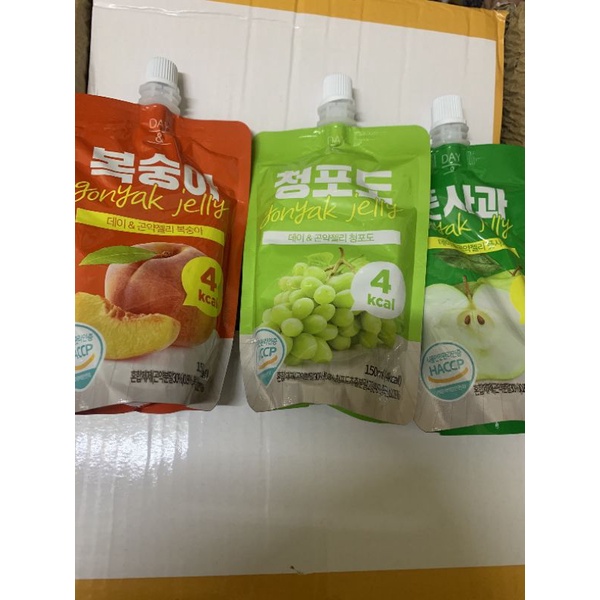 即期 韓國 低卡蒟蒻果凍飲 現貨^^