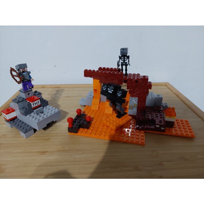 樂高 LEGO Minecraft 21126 the wither 稀有 絕版 凋零骷髏 淍零王
