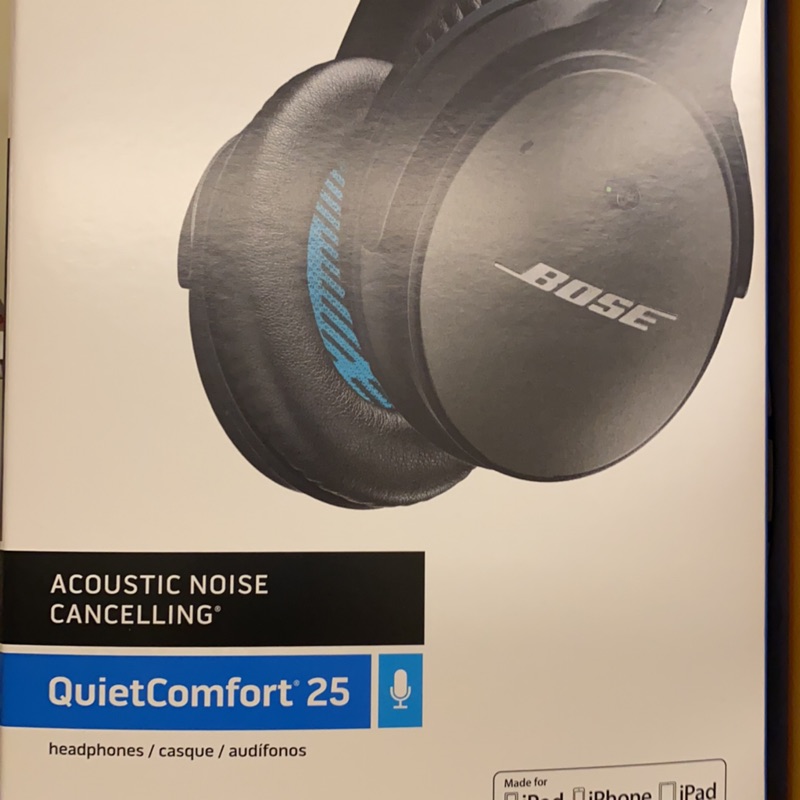 二手 Bose quietcomfort 25 + AirMod 藍芽套件