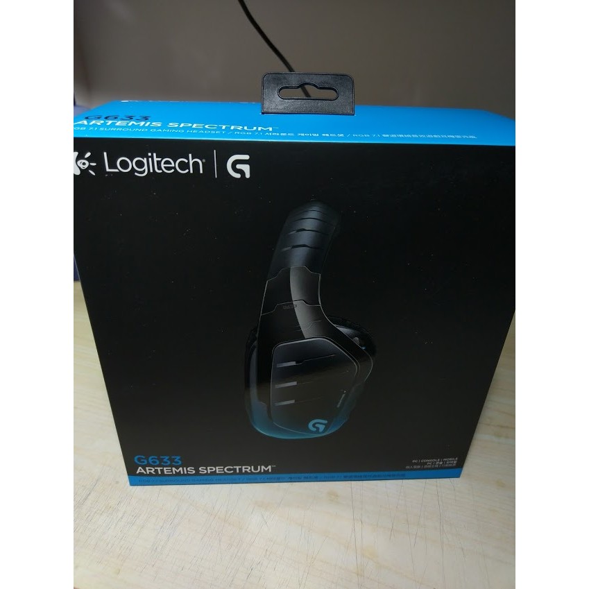 全新Logitech 羅技 G633 RGB 7.1聲 電競遊戲耳機麥克風 頭戴式 全罩式 耳麥 耳機 麥克風