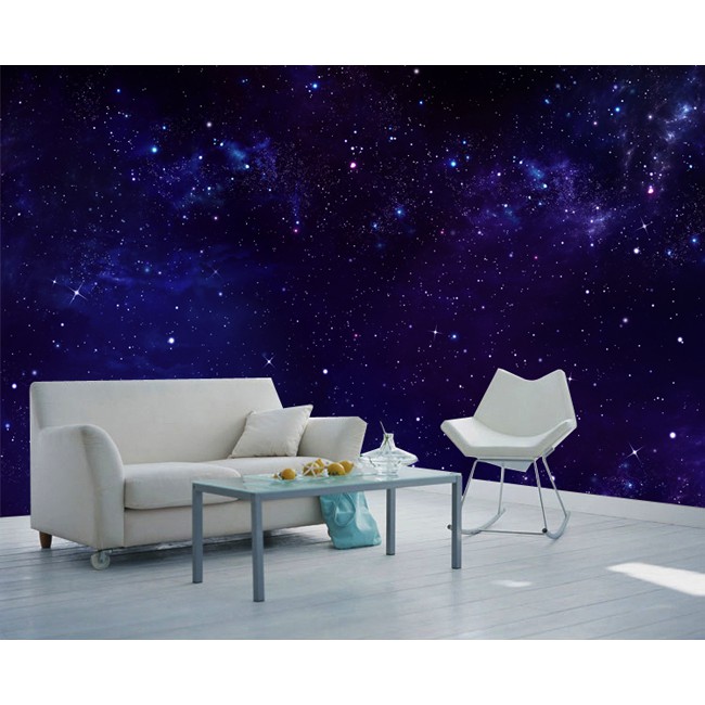 客製化壁貼店面保障編號f 637 夜晚星空壁紙牆貼牆紙壁畫星瑞shing Ruei 蝦皮購物