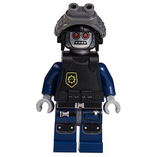 LEGO 樂高 人偶 Lego Movie 樂高玩電影 機器人 SWAT 特警 夜視鏡 防彈背心 70808 70815