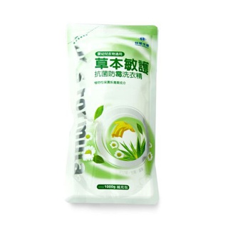 《臺塑生醫》dr’s formula草本敏護-抗菌防黴洗衣精補充包1kg