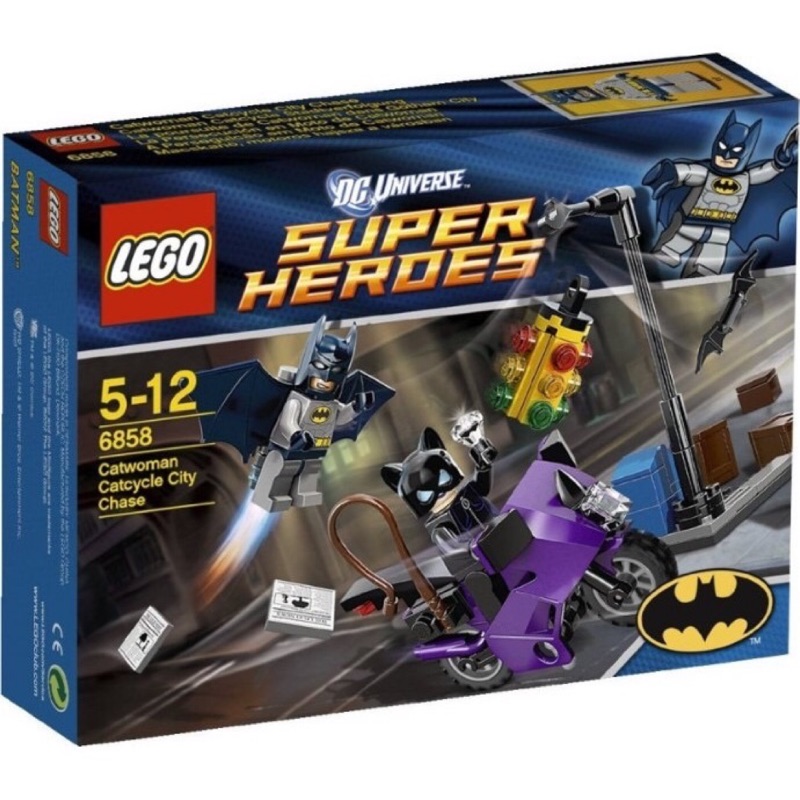 LEGO 樂高 6858 超級英雄Super Heroes系列 貓女摩托車 全新未拆