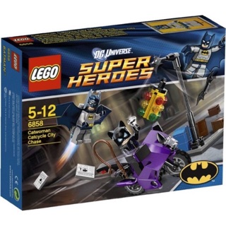 ♾️常來買♾️ LEGO 樂高 6858 超級英雄Super Heroes系列 貓女摩托車 全新未拆🈶現貨🈶