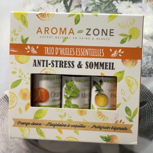 法國AROMA-ZONE精油三重奏禮盒組 薰香精油 苦橙葉精油