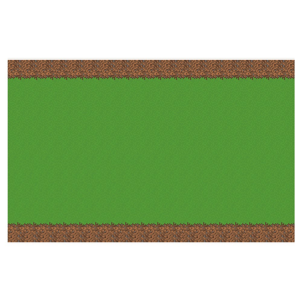 Minecraft 我的世界當個創世神麥塊草地方塊桌巾 美國公司貨 現貨 蝦皮購物