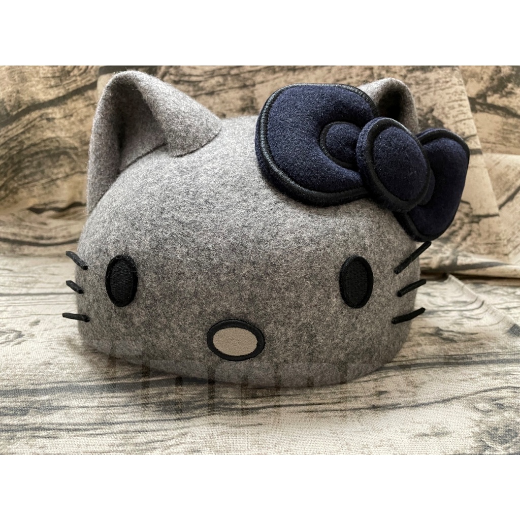 日本帽子名牌 CA4LA x Hello Kitty 限量合作款 3D Kitty頭像帽 白色一頂 經典收藏款!