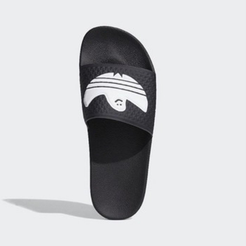 Adidas Shmoofoil Slides 愛迪達三葉草 小鬼防水運動拖鞋 黑色 FY6849