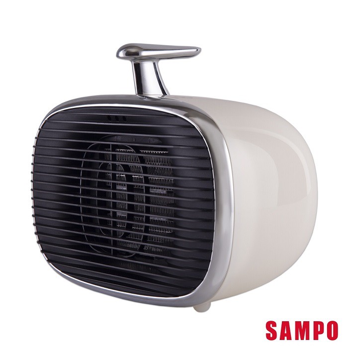 SAMPO聲寶 2段速復古美型陶瓷電暖器 HX-HB08P [A級福利品‧數量有限]