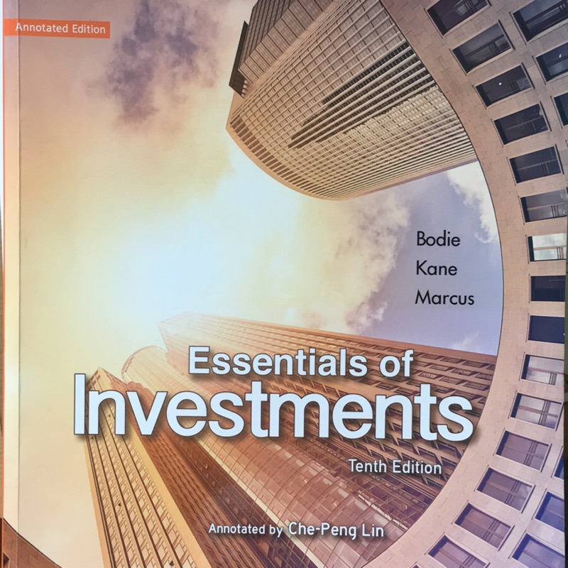 投資學essentials of investments(10版）