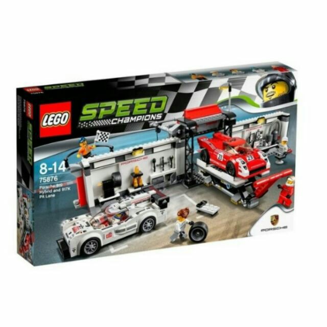 [玩樂高手附發票] 樂高 LEGO 75876 Porsche 919 Hybrid and 917K Pit Lane