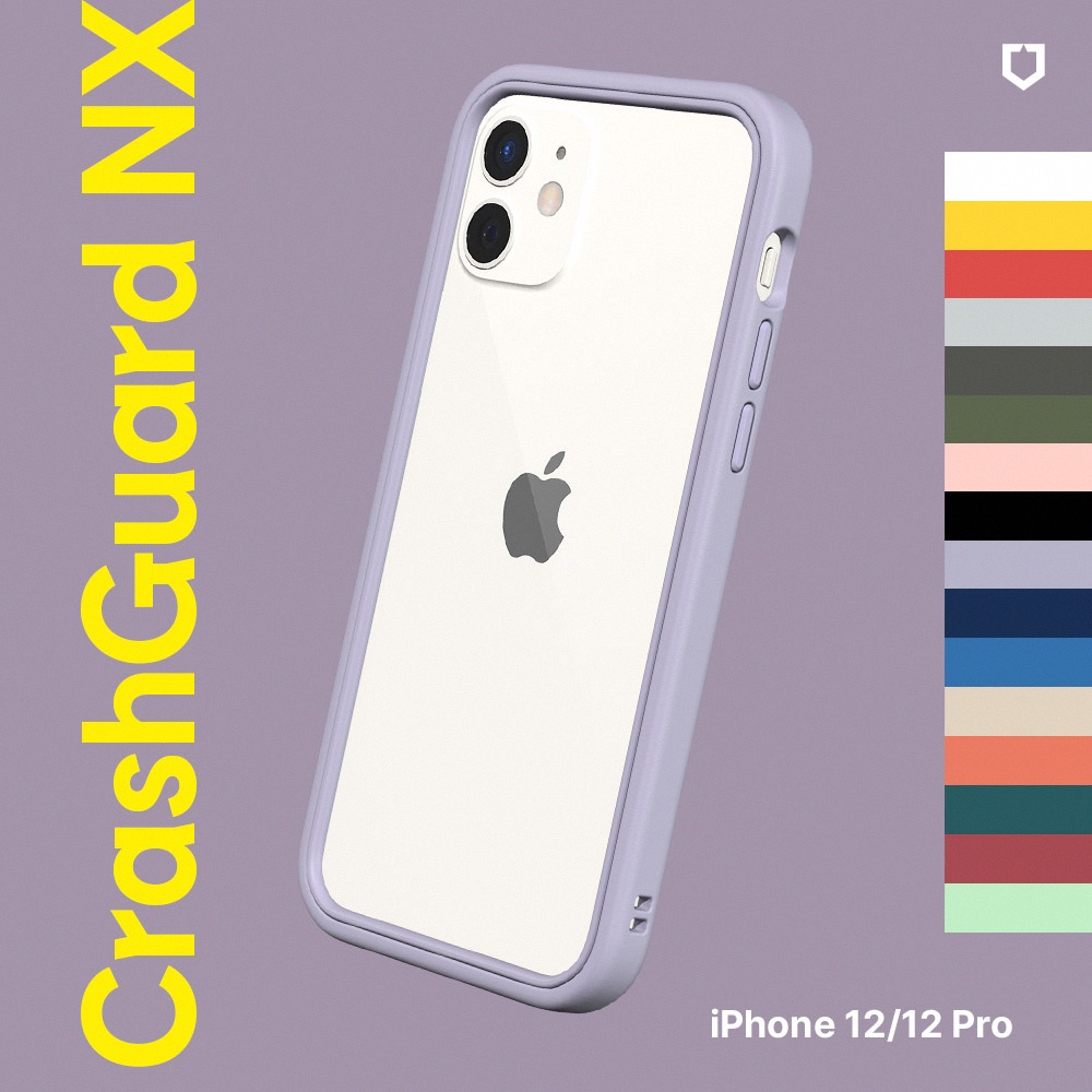 犀牛盾 適用iPhone 12 mini/12/12 Pro/12 Pro Max CrashGuard NX邊框手機殼