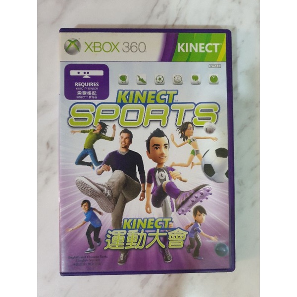 XBOX360 Kinect運動大會 正版二手片