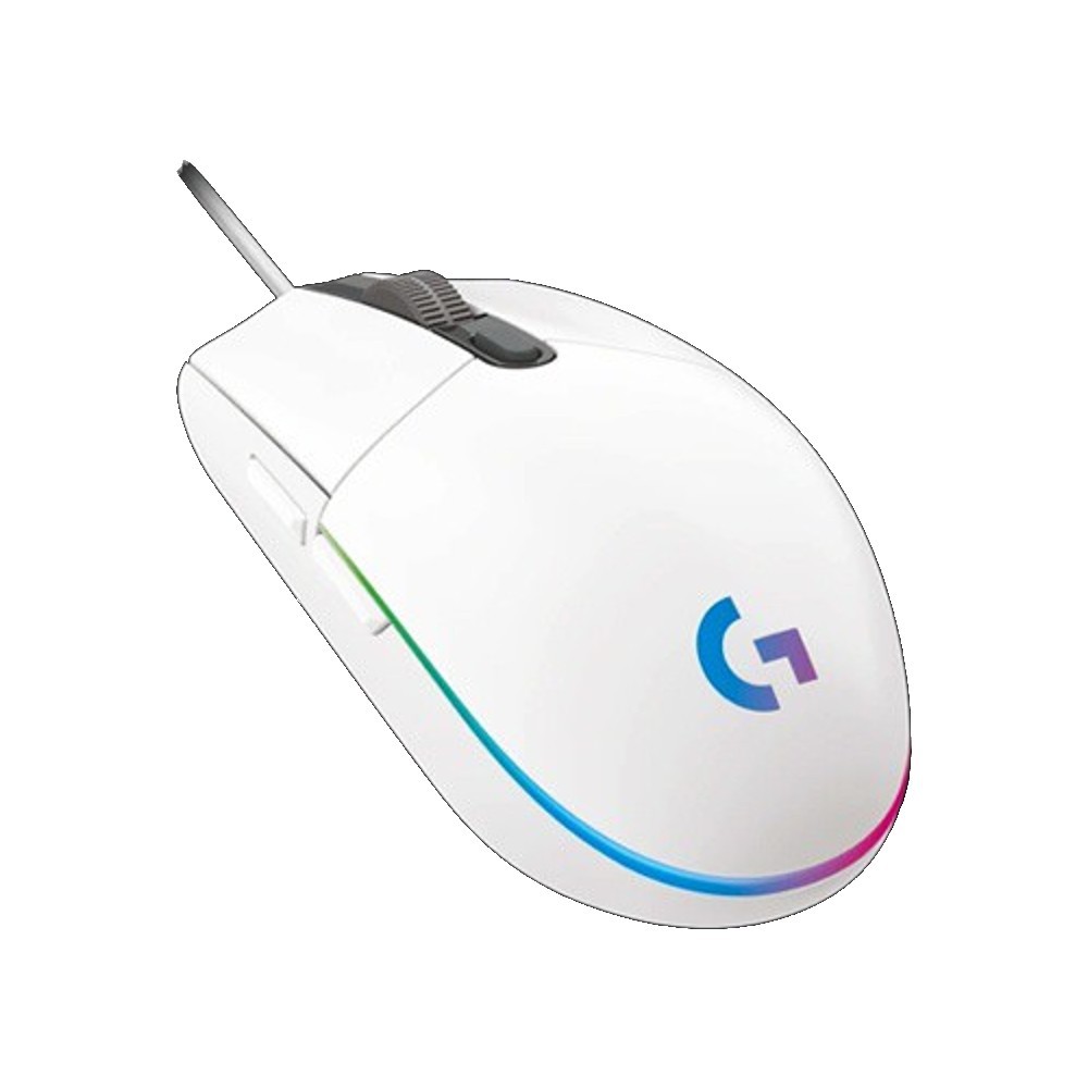 Logitech 羅技 G102 第二代 RGB 炫彩遊戲滑鼠 白 現貨 廠商直送