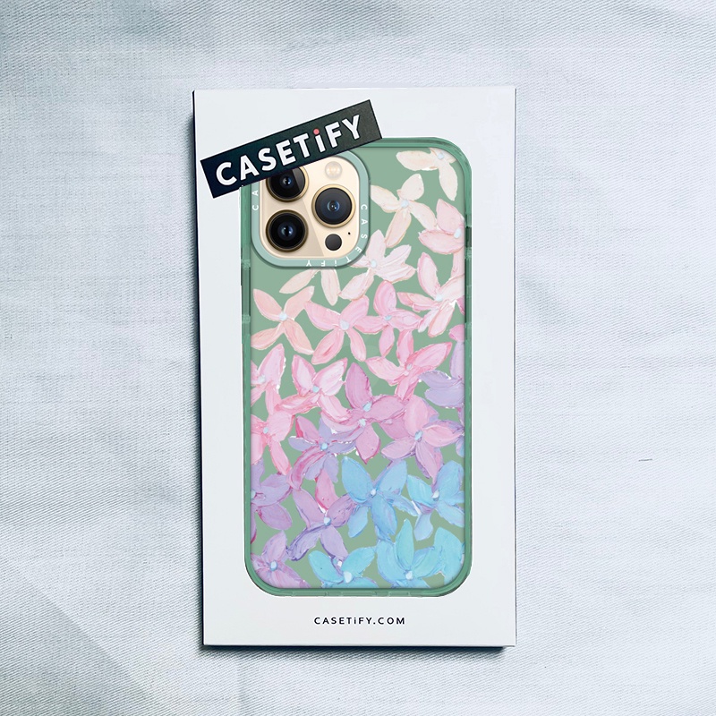 Casetify X PB 花朵靛藍手機殼 IPhone 14 13 12 11 Pro MAX Mini XS MAX