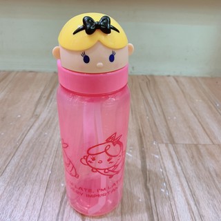 ［翹鬍子］台灣 迪士尼授權 愛麗絲 Alice 吸管水壺 吸管杯
