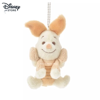 【SAS 日本限定】迪士尼商店限定 Disney Store 小熊維尼家族 White Pooh系列 小豬 別針吊飾玩偶
