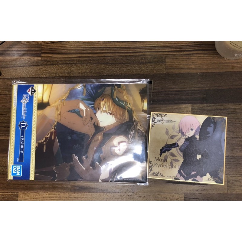 Fgo 賢王一番賞色紙 馬修色紙 蝦皮購物