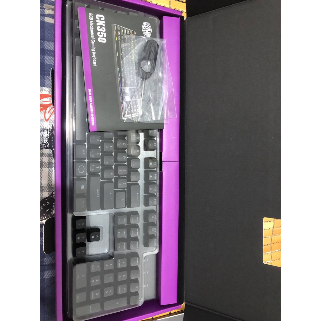CoolerMaster CK350 RGB鍵盤