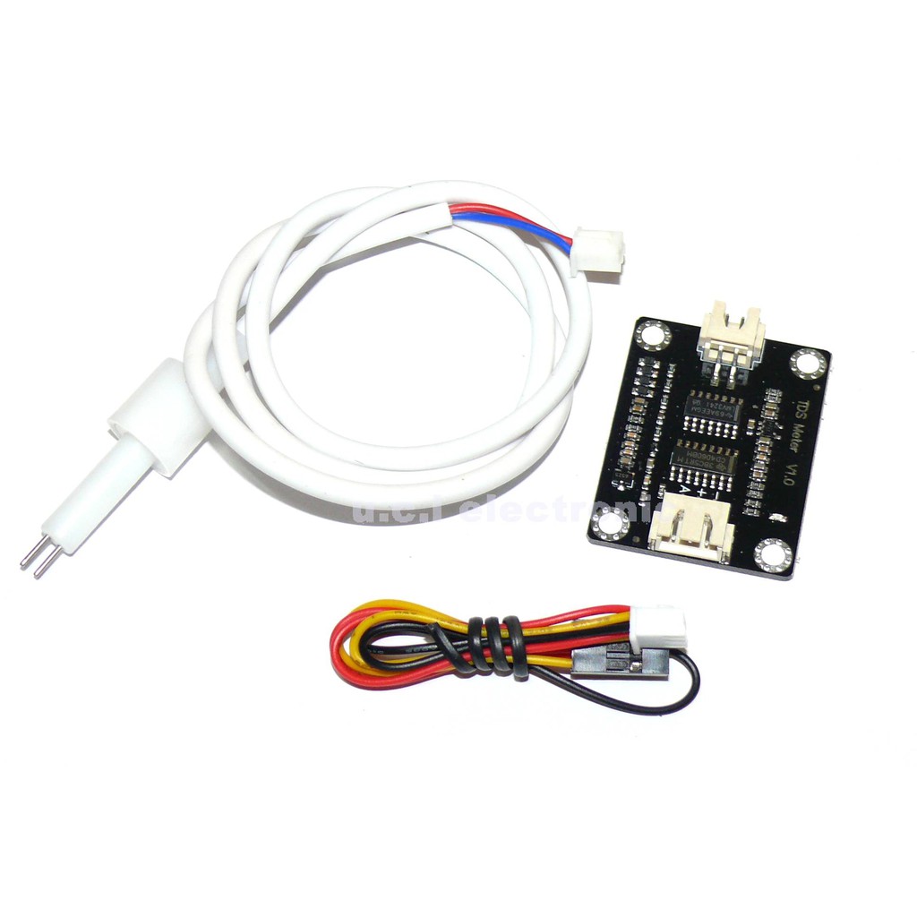 Uci電子 13 15 模擬tds感測器水電導率感測器arduino相容液體檢測水質監測 蝦皮購物