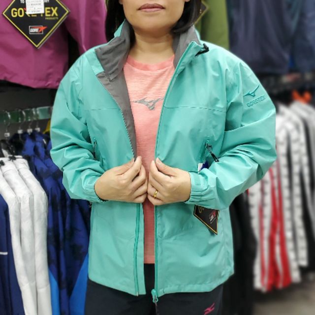 美津濃 MIZUNO 女性 連帽 單層 GORE-TEX 防水 防風 透氣 外套 B2JE9X1024