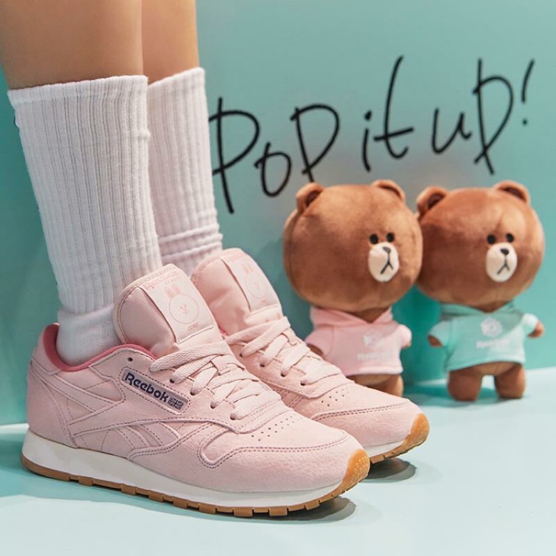 reebok classic x line friends