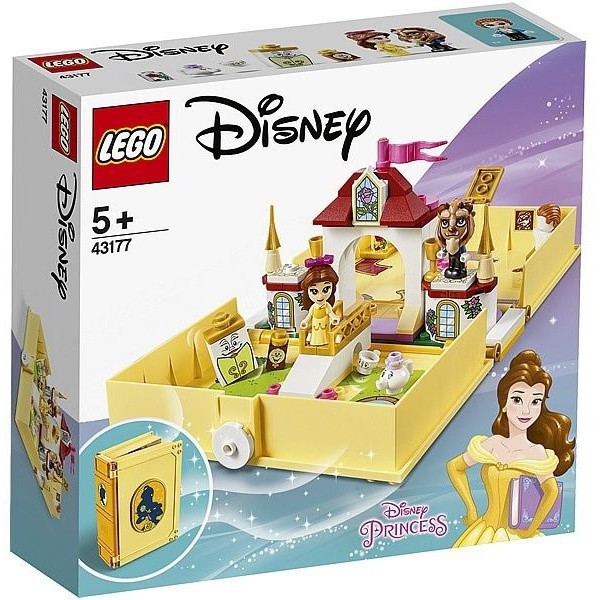 （卡司 正版現貨）樂高 LEGO 43177 Disney 美女與野獸 貝兒的口袋故事書