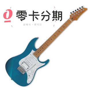 Ibanez 日廠 AZ2204F-TAB 透明水藍色 AZ 系列 電吉他[唐尼樂器]