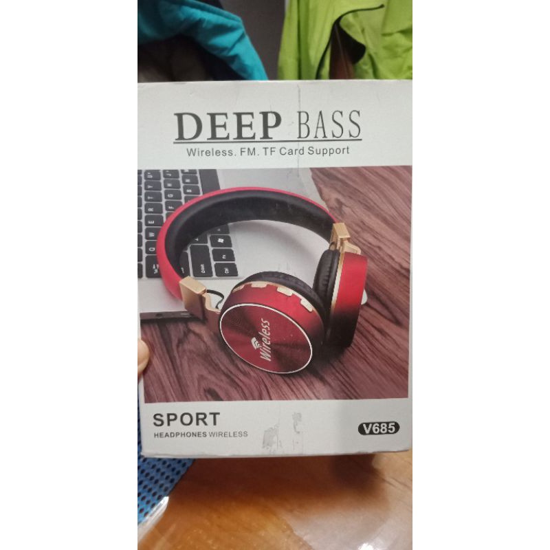 Deep Bass耳機 金色 附防塵袋