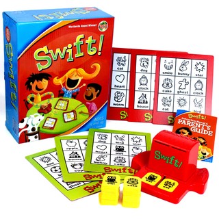 【艾蜜莉生活館】教具SWIFT賓果玩具/輕鬆學習英語單詞/SWIFT眼明手快/趣味BINGO益智玩具英文單字記憶學習