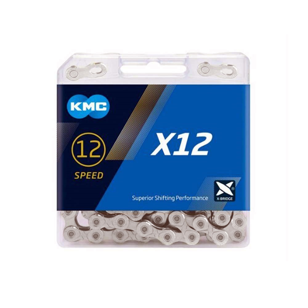 KMC X12鏈條 12速鍊條 12speed 十二速鏈條(銀色) 自行車 腳踏車 126目