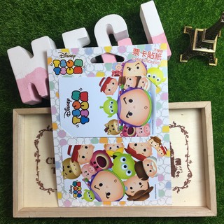 Megiの小舖 迪士尼 【TSUM TSUM 票卡貼紙】玩具總動員 巴斯 三眼怪 悠遊卡 icash 一卡通 貼紙