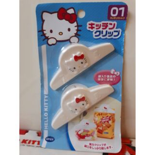 hello kitty 凱蒂貓 封口夾 零食 餅乾 糖果 食物 夾子 (2入)~恩恩購物城~